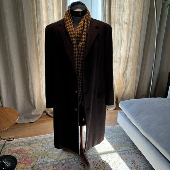 Ermenegildo Zenga Men's 100%
Pure Cashmere Coat - Picture 3 of 17